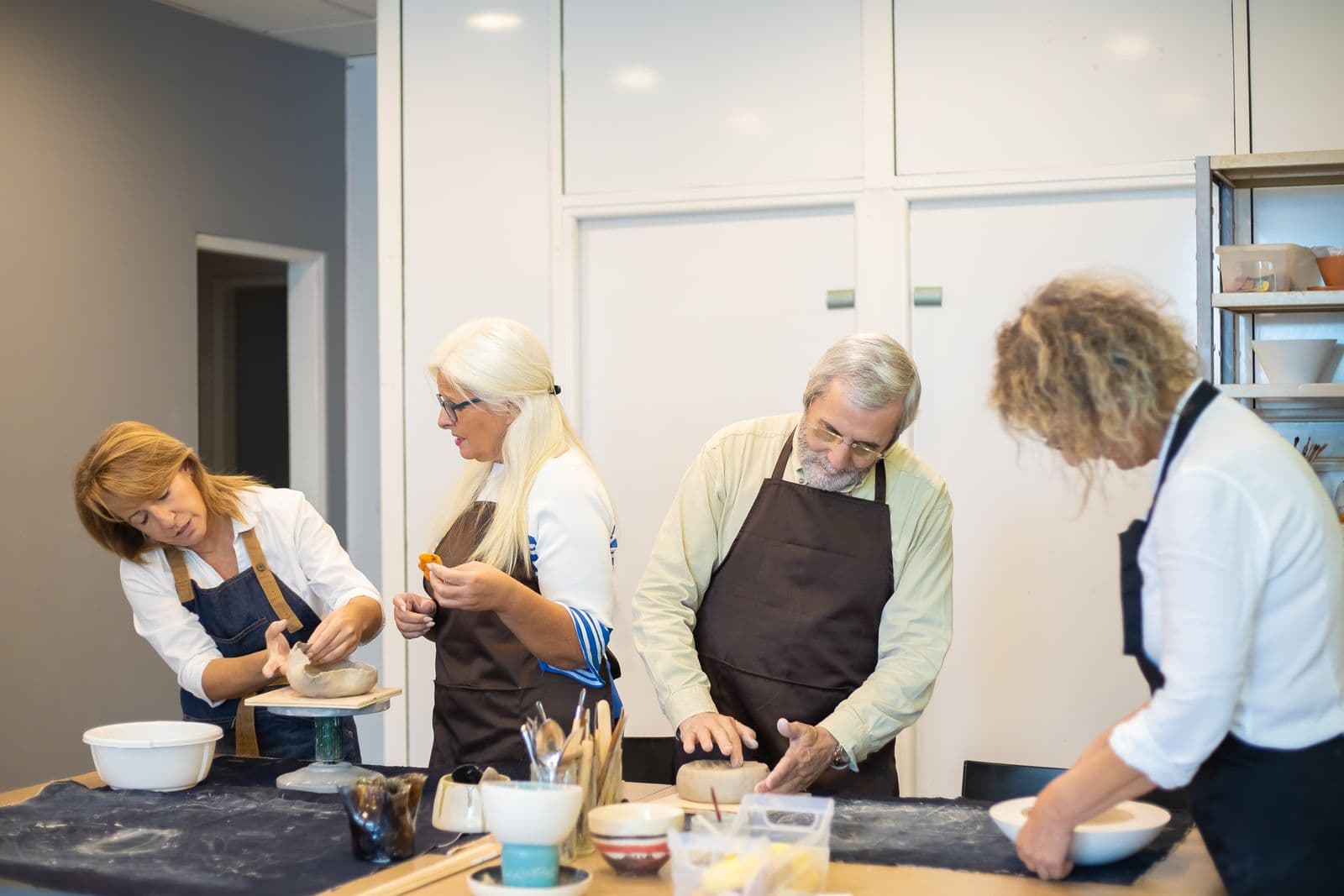 Learning, making, and sharing skills side-by-side in community workshops