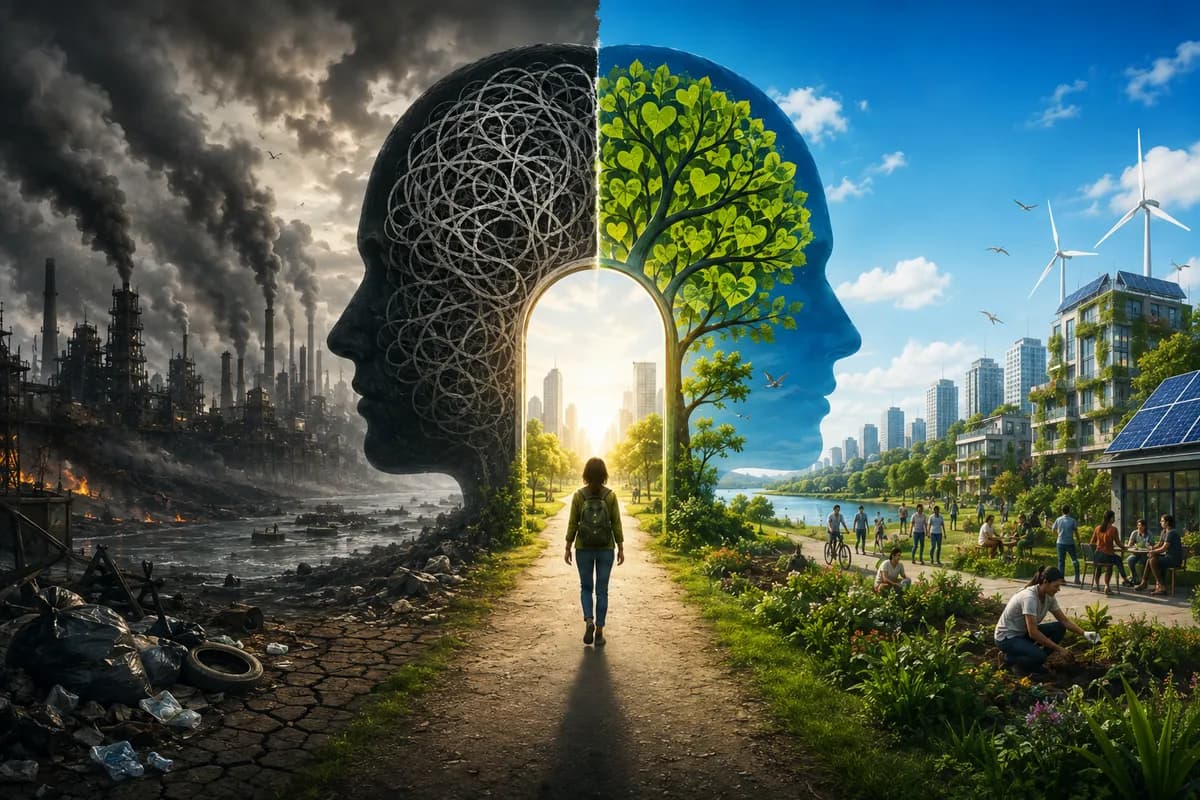 Transforming the Future: How only changing our way of thinking can solve global challenges