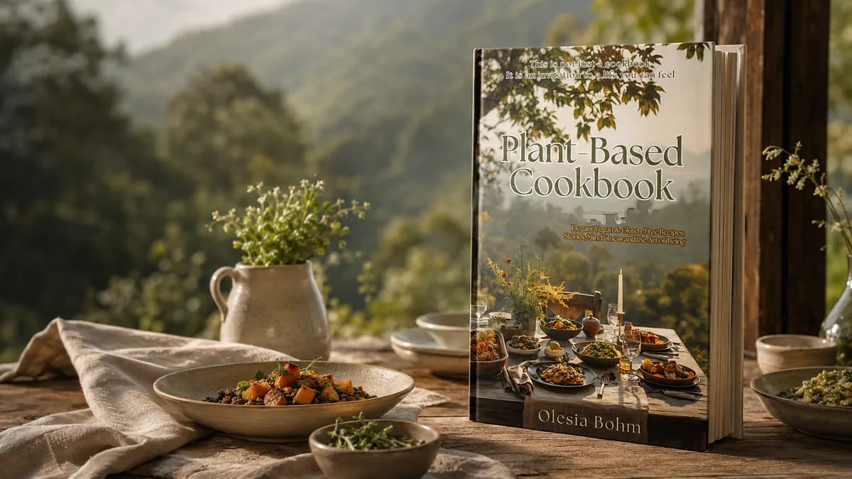 A Kitchen That Feels Alive: Reviewing Olesia Bohm's Plant-Based Cookbook